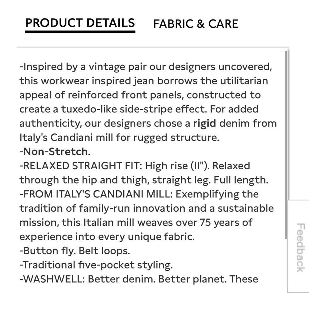 NWT Relaxed High Rise Straight jeans-25 - Picture 7 of 7